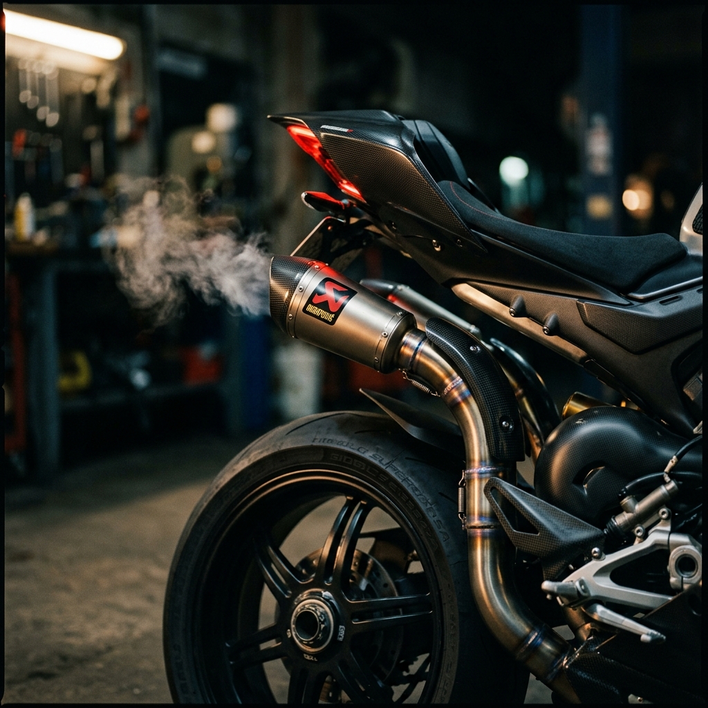 Fumée Blanche Échappement Moto : Diagnostic et Solutions